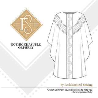 Church Priest Vestments and Stole Sewing Patterns - Ecclesiastical Sewing