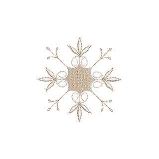 1003 IHS White Gold |Altar Linen Machine Embroidery Design