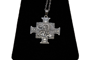 Saint Benedict Pendant (925 Silver)