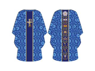 Blue Vestments & Chasubles for Advent | City of David Collection