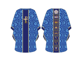 Blue Vestments & Chasubles for Advent | City of David Collection