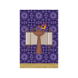 Advent Altar Hanging | City of David Pulpit and Lectern Falls