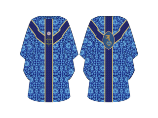 Clavis David Oval Chasuble |  Chasubles for Advent