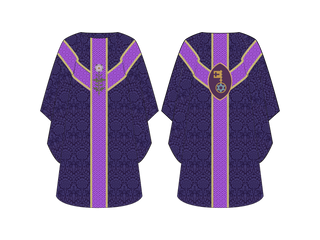 Clavis David Oval Chasuble |  Chasubles for Advent