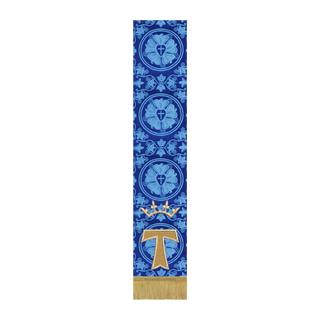 Cross Bible Marker City of David Collection | Blue and Violet