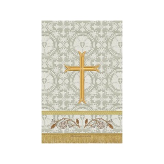 Dayspring Moline Cross White Pulpit Fall | White Altar Hangings