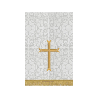 Dayspring Moline Cross White Pulpit Fall | White Altar Hangings