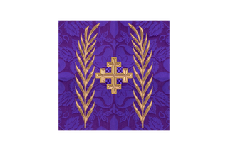 Burse Vestment Altar Hanging from the Gloria Advent or Lent Collection