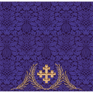 Gloria Advent or Lent Chalice Veil | Liturgical Vestment