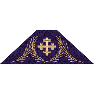 Gloria Advent or Lent Chalice Veil | Liturgical Vestment