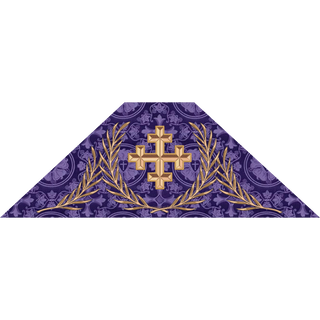 Gloria Advent or Lent Chalice Veil | Liturgical Vestment