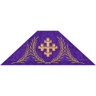 Gloria Advent or Lent Chalice Veil | Liturgical Vestment