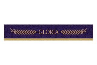 Gloria Advent and Lent Altar Superfrontal Liturgical Decorations