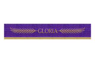 Gloria Advent and Lent Altar Superfrontal Liturgical Decorations