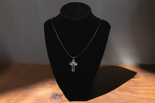 Good Shepherd Cross Pendant (925 Silver)