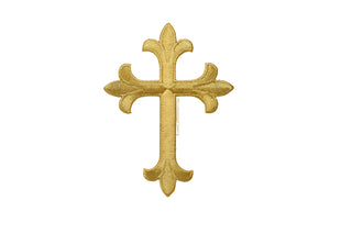 Cross Appliques with Embroidery and Iron Cross