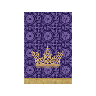 Advent Lattice Crown Lectern Fall |Advent Tau Collection Altar Hanging