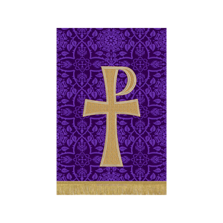 Chi Rho Advent Pulpit Lectern Hanging | Great O'Antiphon Collection