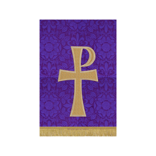 Chi Rho Advent Pulpit Lectern Hanging | Great O'Antiphon Collection