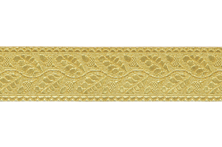 Oakleaf Gold Military Metallic Narrow Braid for Uniforms and Historic Costumes