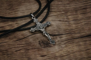 Pendentif Croix du Christ (925 Silver)