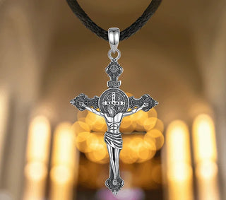 Pendentif Croix du Christ (925 Silver)