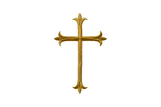 Latin Iron On Crosses | Religious Appliques