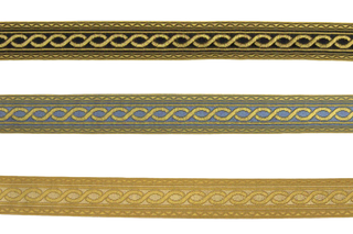 Rayon St Benet Narro Braid Trim for Historic Costumes