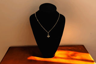 Royal Immaculate Heart of Mary Kyanos Necklace