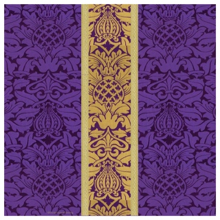 Saint Ambrose Chalice Veil | Saint Ambrose Collection for Advent