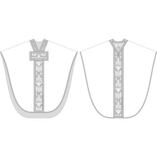 St. Charles Borromeo Chasuble  Sewing Pattern Style 3021 | Chasuble Pattern