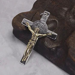 Saint Benedict Crucifix Necklace