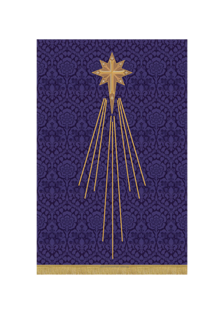 Star with Rays Advent Banner Advent Tau Collection