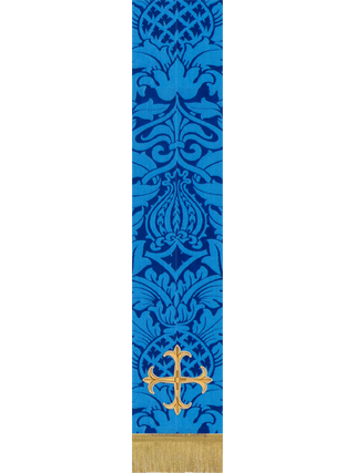 Cross Bible Marker City of David Collection | Blue and Violet