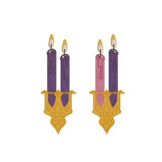 Advent Candle Religious Machine Embroidery | Digital Embroidery Design