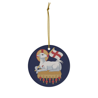 Agnus Dei Ceramic Ornament