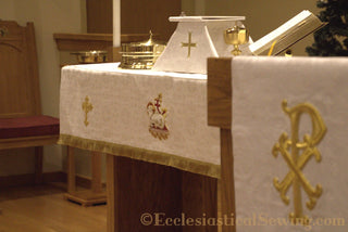 Agnus Dei Goldwork Collection Superfrontal | Ecclesiastical Sewing