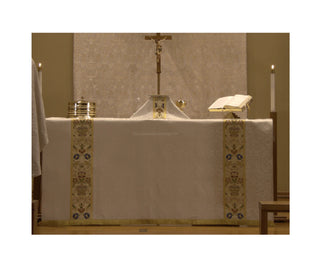 Altar Hanging Ivory Tapestry Frontal | Ivory Altar Hanging