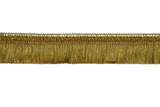 Antique Gold Metallic Thread Fringe