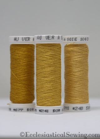 Au Ver A Soie - Soie 100/3 Silk Thread Colors 002 to 240