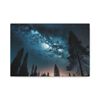 Aurora Northern Lights Abstract Wall Canvas Painting for Home Office Living Bedroom