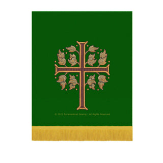 Budded Cross Sanctified Lectern Fall | Trinity Altar Hangings