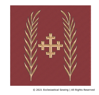 Burse Vestment Altar Hanging from the Gloria Advent or Lent Collection