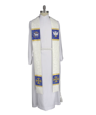 Canterbury Cross Clergy Stole | Pastor & Priest Stoles Collection