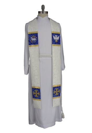 Canterbury Cross Clergy Stole | Pastor & Priest Stoles Collection