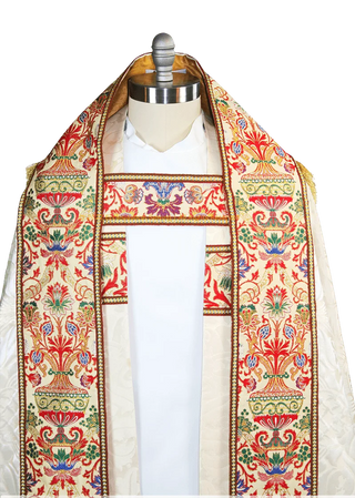 Cathedral Priest Cope Vestment or Stole | Brocade Tapestry Priest Cope