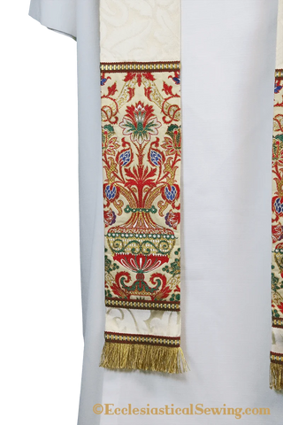 Cathedral Priest Cope Vestment or Stole | Brocade Tapestry Priest Cope