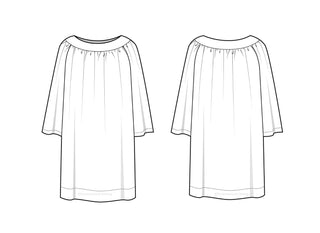 Cathedral Round Yoke Choir Cotta Style 4060, 4061, 4062, 4063|Church Vestment Sewing Pattern