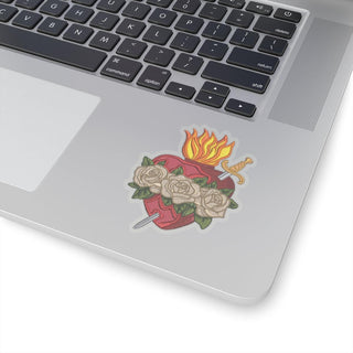 Catholic Youth Stickers | Immaculate Heart of Mary | Kiss-Cut Design | ecclesiastical-sewing