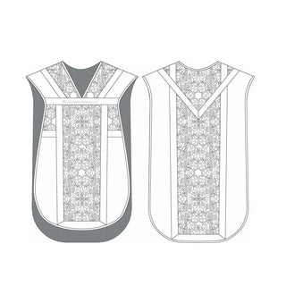 Chasuble Pattern Latin Mass Chasuble Sewing Pattern | Style 3010 Church Vestment